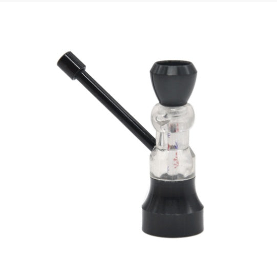Nargile Metal Transparent And Creative Tobacco Pipe Exquisite Aluminum Alloy Portable Filter Metal Smoke