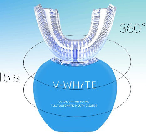 Ultrasonic Electric Toothbrush, Automatic Tooth Cleaner, Lazy U-shaped Toothbrush / Ultrasonik Elektrikli Diş Fırçası, Otomatik Diş Temizleyici, Tembel U Şeklinde Diş Fırçası