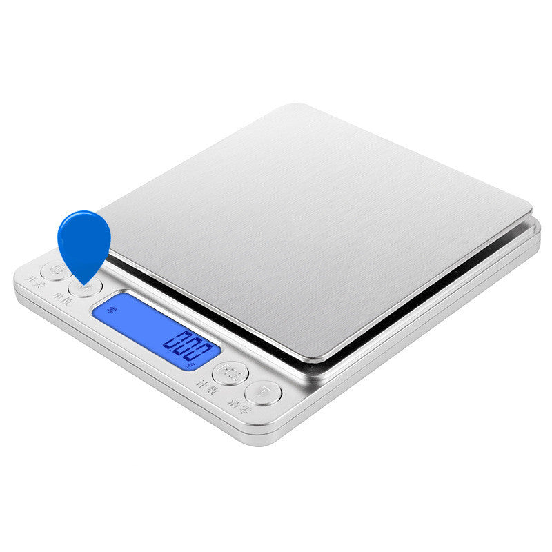 Mutfak Terazisi, Yüksek Hassasiyetli 0,01 g Terazi, Ev Tipi Paslanmaz Çelik Gıda Terazisi, / Kitchen Scale High Precision 0.01g Scale Household Stainless Steel Food
