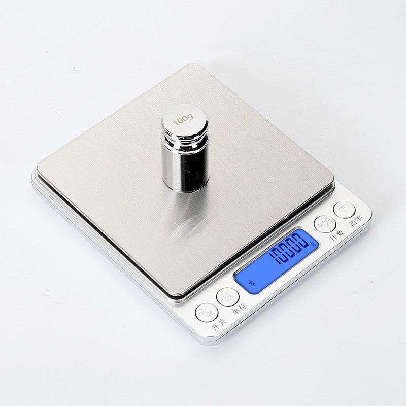 Mutfak Terazisi, Yüksek Hassasiyetli 0,01 g Terazi, Ev Tipi Paslanmaz Çelik Gıda Terazisi, / Kitchen Scale High Precision 0.01g Scale Household Stainless Steel Food