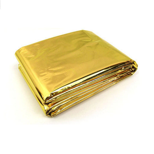 Açık Alanda İnsan Vücudu Hipotermisi Hayat Kurtaran Acil Durum Battaniyesi