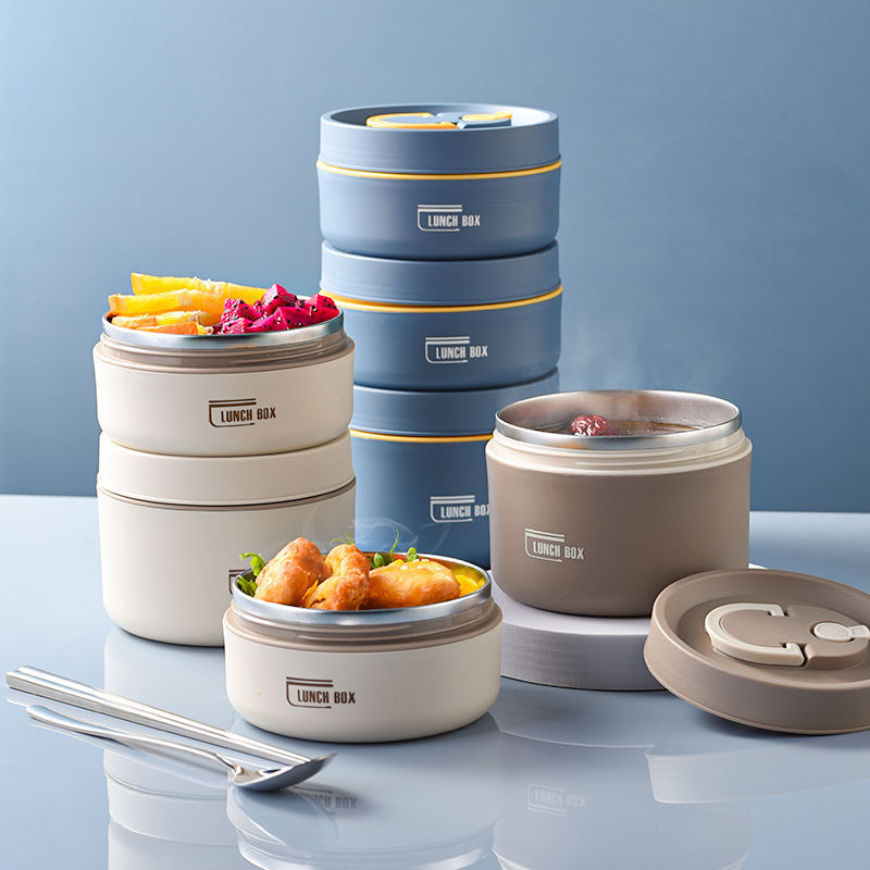 Taşınabilir Kendiliğinden Isınan Japon Isı Yalıtımlı Öğle Yemeği Kutusu / Portable Self-heating Japanese Thermal Insulation Lunch Box