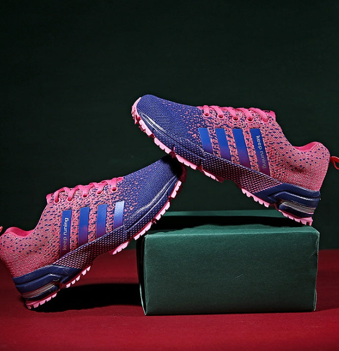 Best selling couple sports shoes breathable mesh outdoor men and women running shoes sports shoes fitness jogging shoes men
