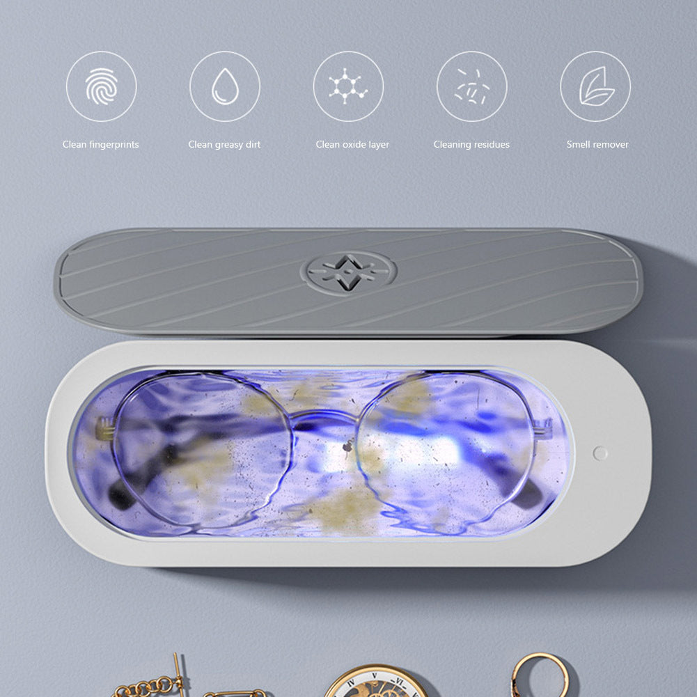 Home Vibration Portable Glasses Cleaning Machine / Ev Tipi Titreşimli Taşınabilir Gözlük Temizleme Makinesi
