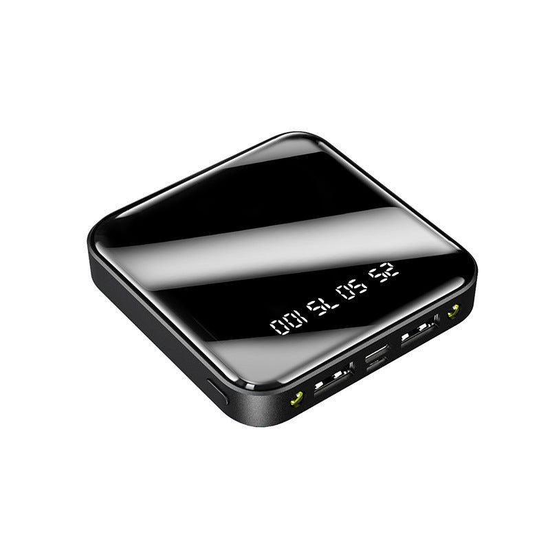 Mini Power Bank 20000 MAh Taşınabilir Aynalı Dijital Ekranlı Power Bank