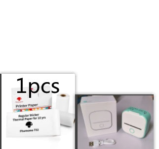 Taşınabilir Mini Termal Etiket Yazıcısı Ev Fotoğraf Yazıcısı Öğrenci Yanlış Soru Yazıcısı Bluetooth Uyumlu Mini Etiket Yazıcısı Fiyat Etiketi