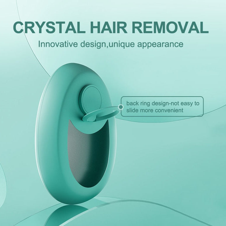 CJEER Geliştirilmiş Kristal Tüy Alma Sihirli Kristal Tüy Silgisi Kadınlar ve Erkekler İçin Fiziksel Peeling Aracı Ağrısız Tüy Alma Silgisi Bacaklar, Sırt ve Kollar İçin