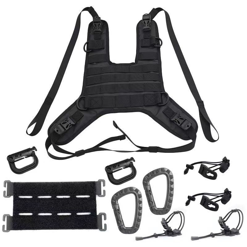 Universal Vest Fuel Tank Bag Mount Base / MOTOR DEPO ÜSTÜ TAKTİK ÇANTA
