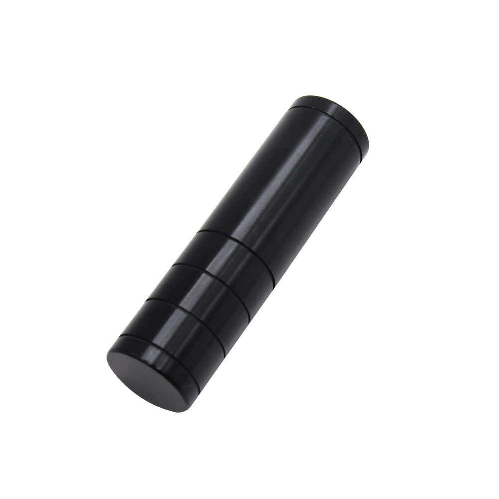 Creative Portable Aluminum Alloy Smoke Grinder Set tütün saklama kokusu