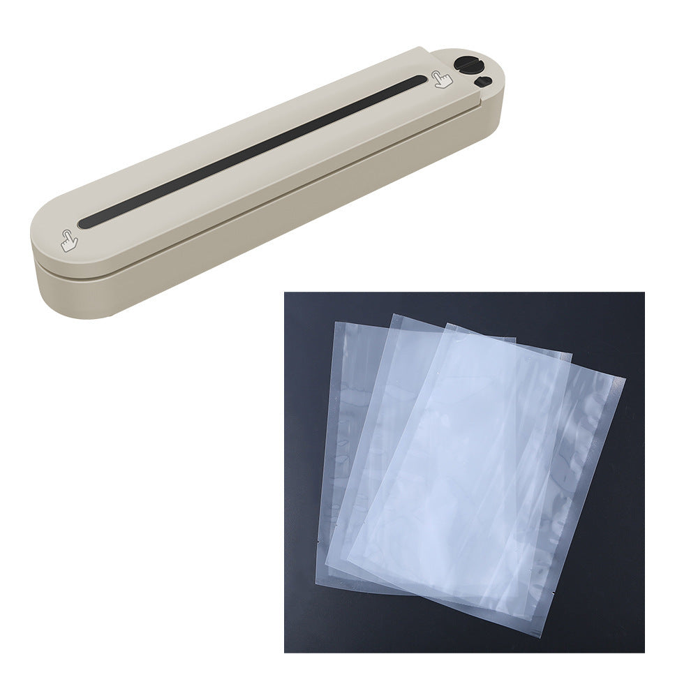 Vakumlu Paketleme Makinesi Ev Tipi Mini Paketleme Mutfak Aletleri / Vacuum Sealing Machine Household Mini Seal Kitchen Gadgets