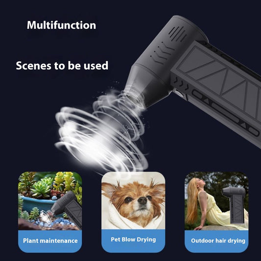 Yüksek Hızlı Mini El Tipi Saç Kurutma Makinesi Toz Üfleyici