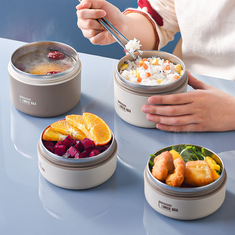 Taşınabilir Kendiliğinden Isınan Japon Isı Yalıtımlı Öğle Yemeği Kutusu / Portable Self-heating Japanese Thermal Insulation Lunch Box