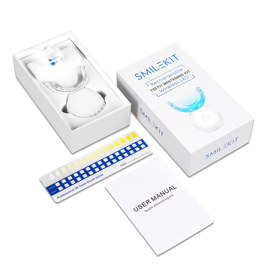 Diş Beyazlatma Kiti, Şarj Kiti, Diş Aletleri Kiti, Kablosuz Işık Kiti / Teeth Whitening Kit, Charging Kit, Dental Instrument Kit, Wireless Light Kit