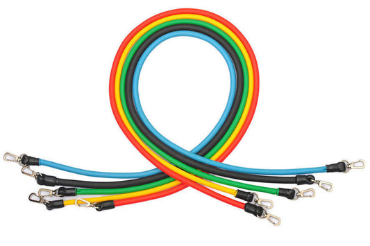 11 parçalı fitness ralli çekme ipi