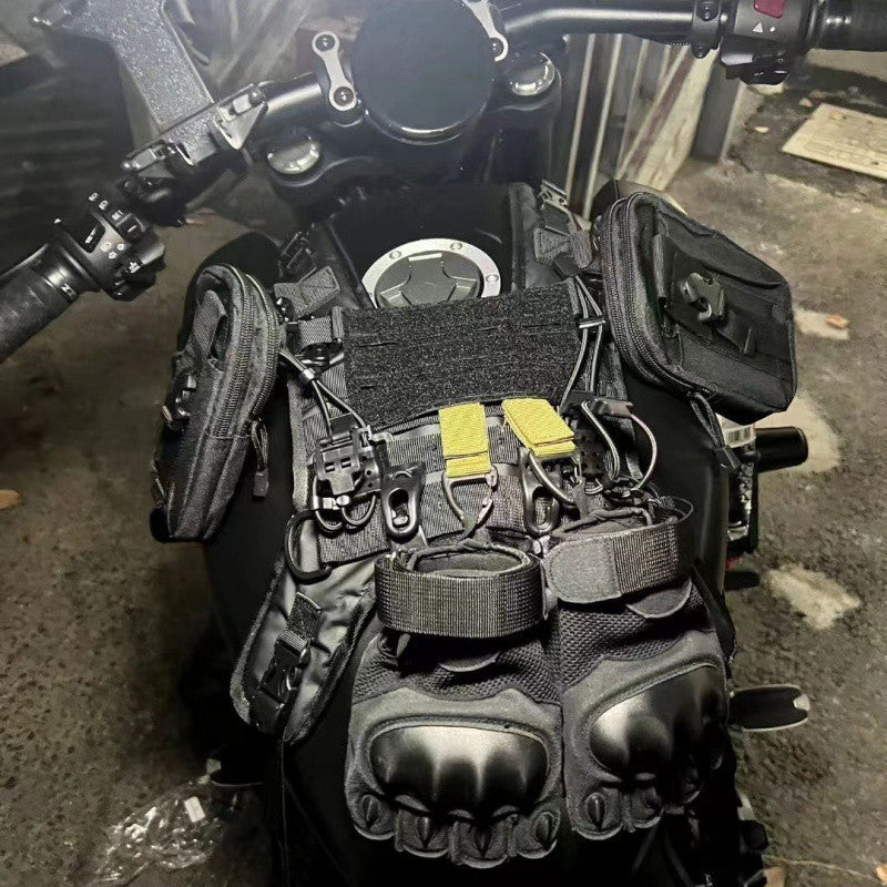 Universal Vest Fuel Tank Bag Mount Base / MOTOR DEPO ÜSTÜ TAKTİK ÇANTA