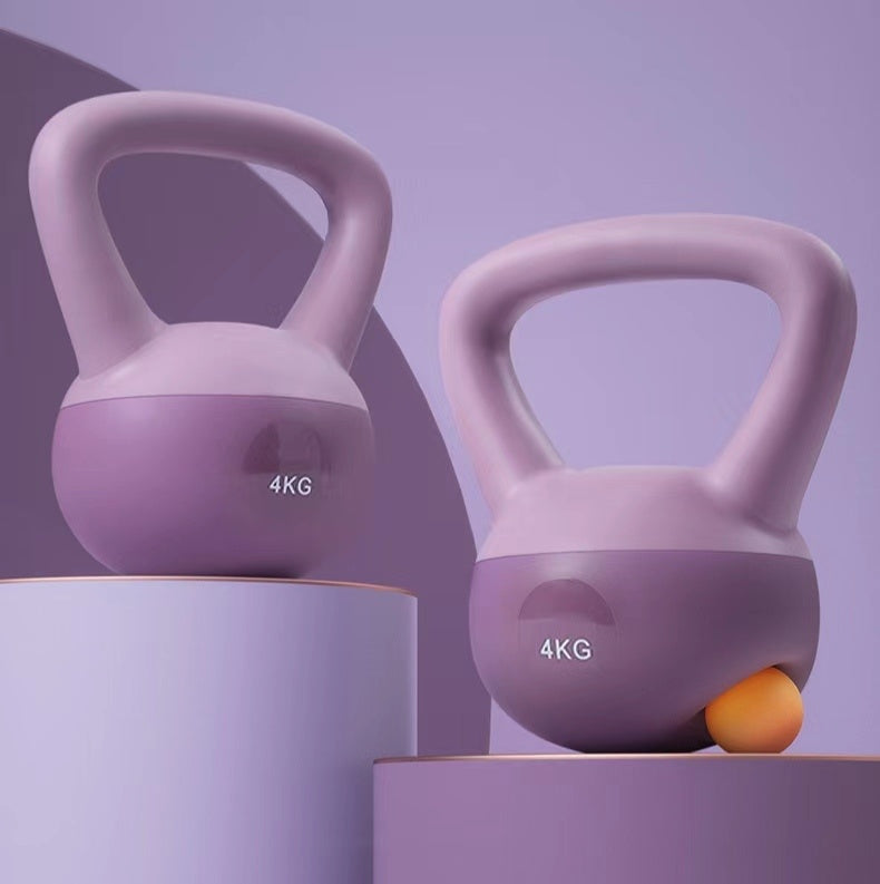 kadınlar için kettlebell fitness aleti