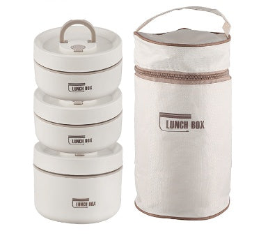 Taşınabilir Kendiliğinden Isınan Japon Isı Yalıtımlı Öğle Yemeği Kutusu / Portable Self-heating Japanese Thermal Insulation Lunch Box