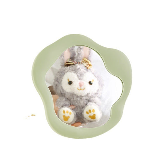 Basit Özel Şekilli Oturma Odası Kozmetik Aynası Masaüstü Plastik