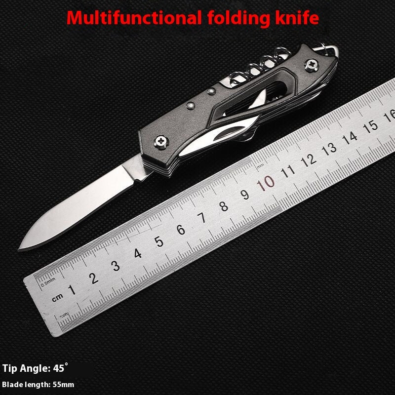 Multifunctional Rui-style Knife Outdoor Camping Equipment Knife