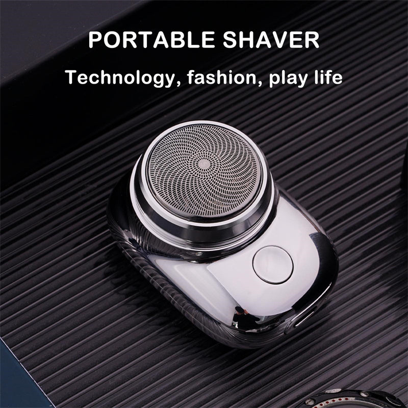 Mini Taşınabilir Yüz Tıraş Makineleri Şarj Edilebilir USB Elektrikli Tıraş Makinesi Islak ve Kuru Ağrısız Küçük Boy Makineli Tıraş Erkekler İçin