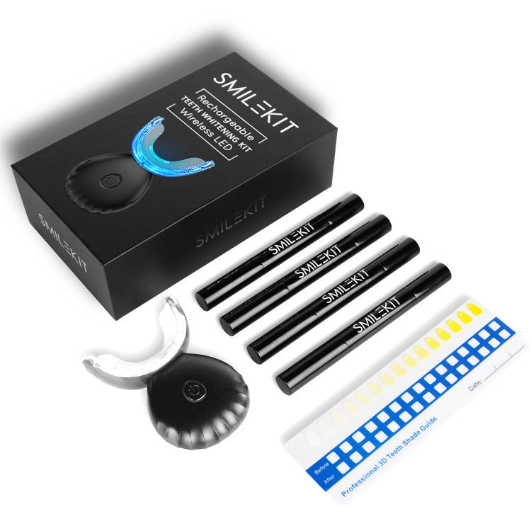 Diş Beyazlatma Kiti, Şarj Kiti, Diş Aletleri Kiti, Kablosuz Işık Kiti / Teeth Whitening Kit, Charging Kit, Dental Instrument Kit, Wireless Light Kit