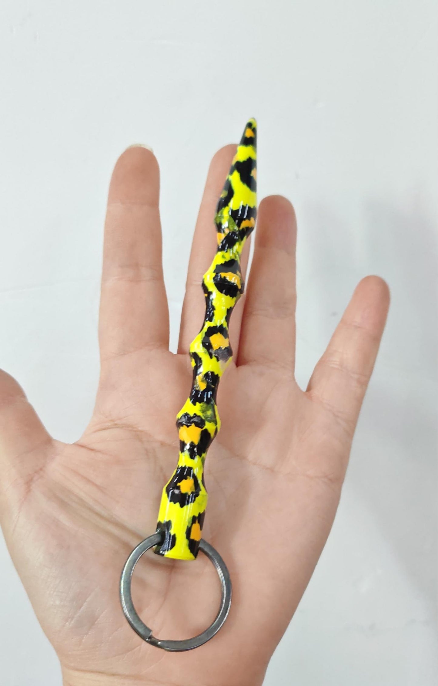 Flat Head Cool Stick Anti Wolf Self Defense kendini savunma çubuğu