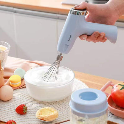 Kablosuz Elektrikli Çırpıcı Ev Tipi Otomatik Krema Blender