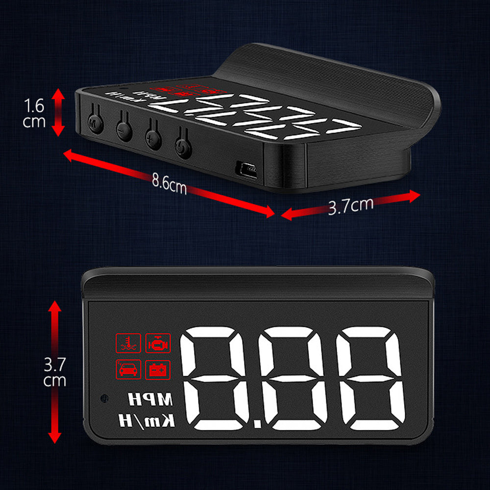 Araba OBD2 GPS Head-Up Display Araba HUD Projektör Ekranı