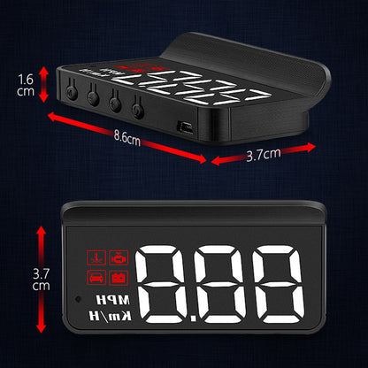 Araba OBD2 GPS Head-Up Display Araba HUD Projektör Ekranı