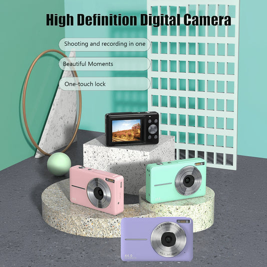 Mini Dijital Kamera Çocuklar İçin HD Dijital Kamera Öğrenci Mini Dijital Kamera Erkek ve Kız Çocukları İçin