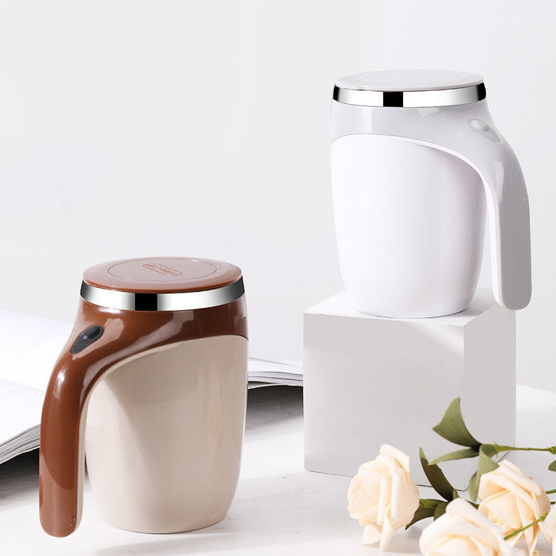 Şarj Edilebilir Model Otomatik Karıştırma Kupası Kahve Kupası Yüksek Değerli Elektrikli Karıştırma Kupası Tembel Milkshake Dönen Manyetik Su Kupası protein shake