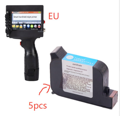 Dijital Akıllı Otomatik El Tipi Kod Püskürtme Makinesi / Digital Intelligent Automatic Handheld Code-spraying Machine