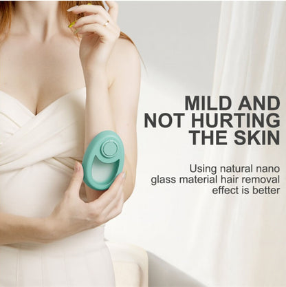 CJEER Geliştirilmiş Kristal Tüy Alma Sihirli Kristal Tüy Silgisi Kadınlar ve Erkekler İçin Fiziksel Peeling Aracı Ağrısız Tüy Alma Silgisi Bacaklar, Sırt ve Kollar İçin