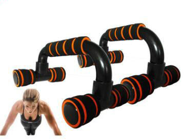 H Şeklinde Şınav Standı Sünger El Tutacağı ABS Fitness Göğüs Antrenmanı Tutma Çubuğu Fitness Egzersiz Eğitmeni