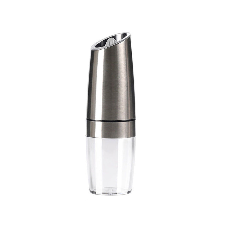 Elektrikli Yerçekimli Karabiber Öğütücü Tuz Öğütücü Ayarlanabilir Kalınlık / Electric Gravity Pepper Grinder Salt Grinder  Adjustable Coarseness