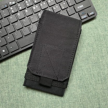 Molle Cep Telefonu Çantası Bel Çantası Erkek Spor Koşu Para Kesesi Evrensel Çok Fonksiyonlu Dikey Kemer Taşınabilir Giyim Kemeri