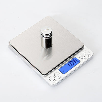 Mutfak Terazisi,  Yüksek Hassasiyetli 0,01 g Terazi, Ev Tipi Paslanmaz Çelik Gıda Terazisi,  / Kitchen Scale  High Precision 0.01g Scale Household Stainless Steel Food