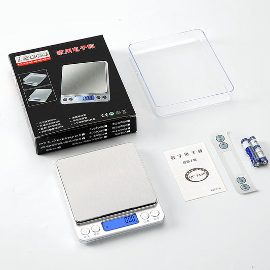 Mutfak Terazisi,  Yüksek Hassasiyetli 0,01 g Terazi, Ev Tipi Paslanmaz Çelik Gıda Terazisi,  / Kitchen Scale  High Precision 0.01g Scale Household Stainless Steel Food