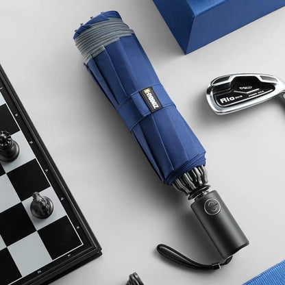 LED El Feneri Aydınlatma Yağmur ve Güneş Katlanır Şemsiye / LED Flashlight Lighting Rain and Sunshine Folding Umbrella