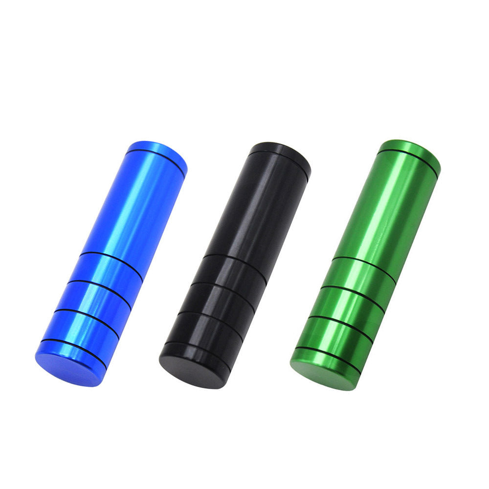Creative Portable Aluminum Alloy Smoke Grinder Set tütün saklama kokusu