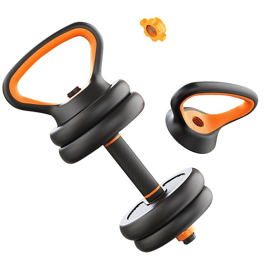 Dumbbells Kettlebells, Barbells Multifunctional Combination 6'sı bir arada