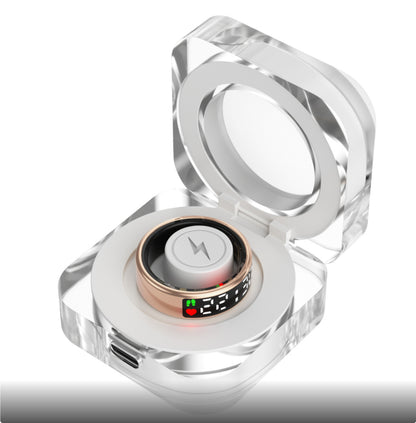 Smart Ring With Display Screen Touch Flip Smart Finger / Ekranlı Dokunmatik Çevirmeli Akıllı Parmaklı Akıllı Yüzük