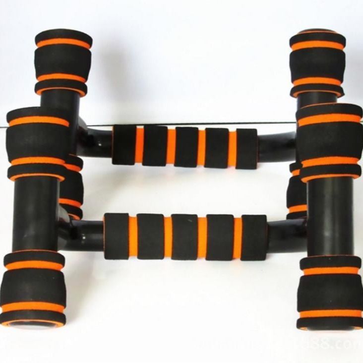 H Şeklinde Şınav Standı Sünger El Tutacağı ABS Fitness Göğüs Antrenmanı Tutma Çubuğu Fitness Egzersiz Eğitmeni