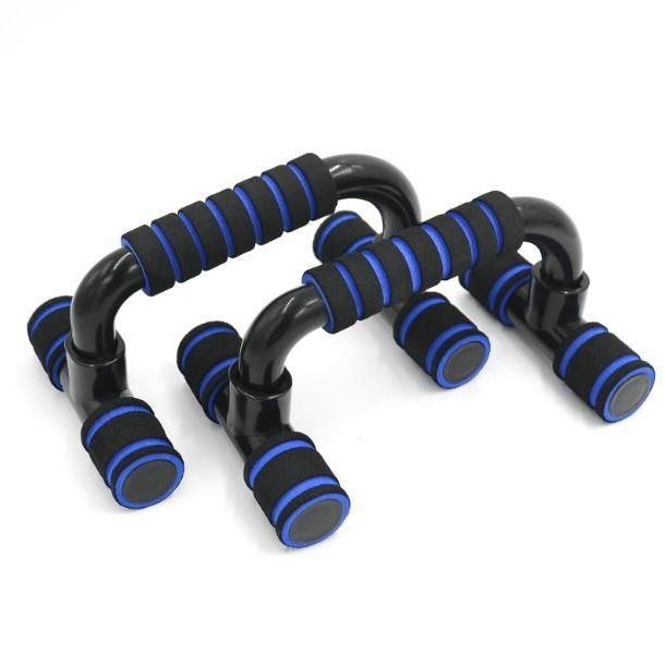 H Şeklinde Şınav Standı Sünger El Tutacağı ABS Fitness Göğüs Antrenmanı Tutma Çubuğu Fitness Egzersiz Eğitmeni