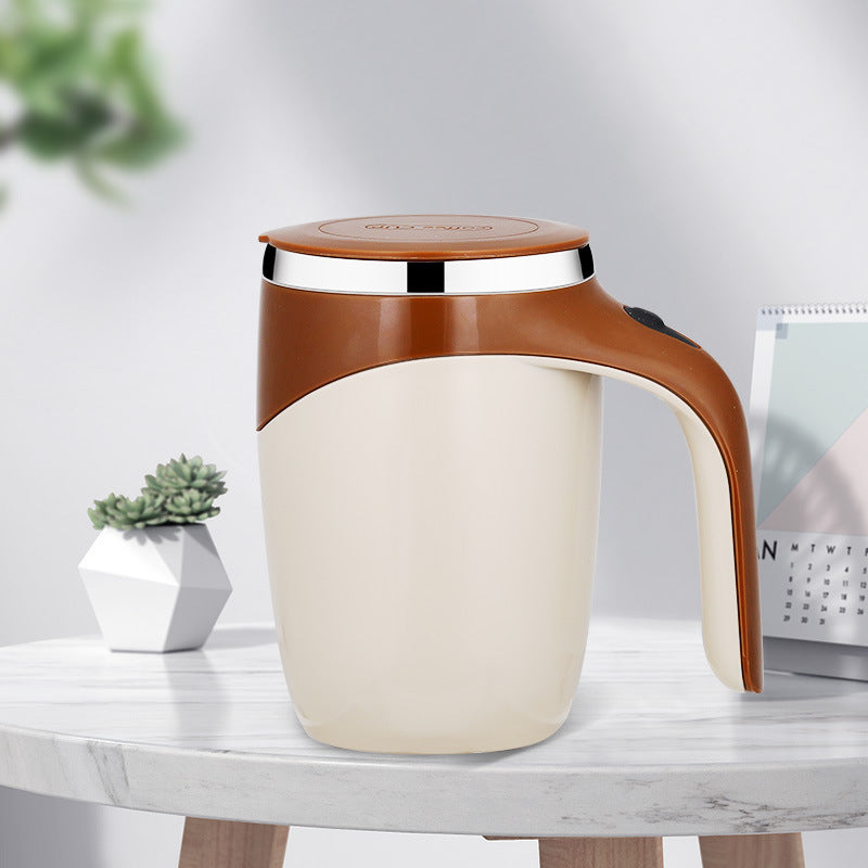 Şarj Edilebilir Model Otomatik Karıştırma Kupası Kahve Kupası Yüksek Değerli Elektrikli Karıştırma Kupası Tembel Milkshake Dönen Manyetik Su Kupası protein shake