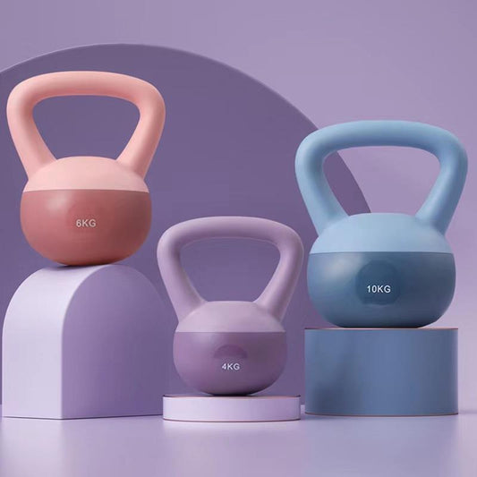 kadınlar için kettlebell fitness aleti