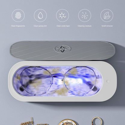 Home Vibration Portable Glasses Cleaning Machine / Ev Tipi Titreşimli Taşınabilir Gözlük Temizleme Makinesi