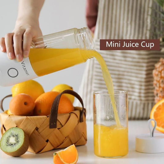 350 ml Taşınabilir Blender Sıkacağı Elektrikli USB Şarj Edilebilir Mikser Smoothie Slushy Bardak Meyve Suyu Blender Şişesi USB Şarjlı Mutfak Aletleri