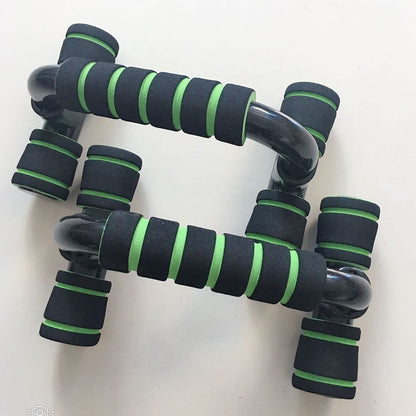 H Şeklinde Şınav Standı Sünger El Tutacağı ABS Fitness Göğüs Antrenmanı Tutma Çubuğu Fitness Egzersiz Eğitmeni