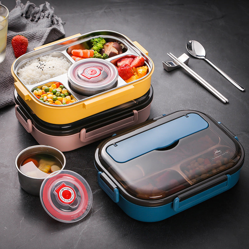 Bento With Meal Separated Children's Lunch Box  / Bento Yemekli Ayrılabilir Çocuk Beslenme Kutusu